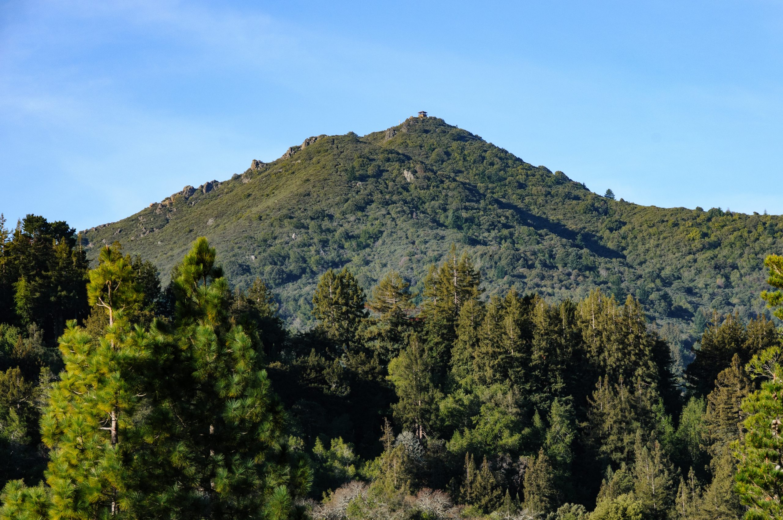 Mount Tamalpais in Marin County, northern California.